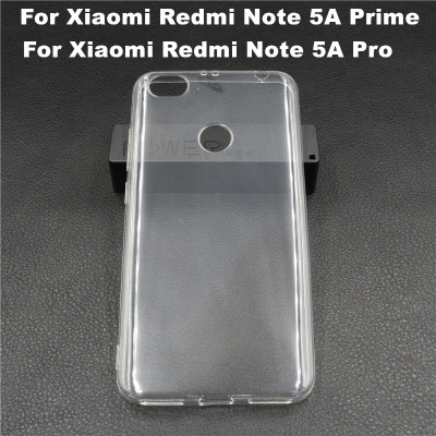   Силиконов гръб ТПУ ултра тънък за XIAOMI Redmi Note 5A Prime кристално прозрачен